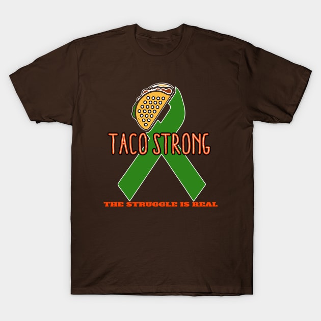 Taco Strong dk T-Shirt by XLR8EDmedia